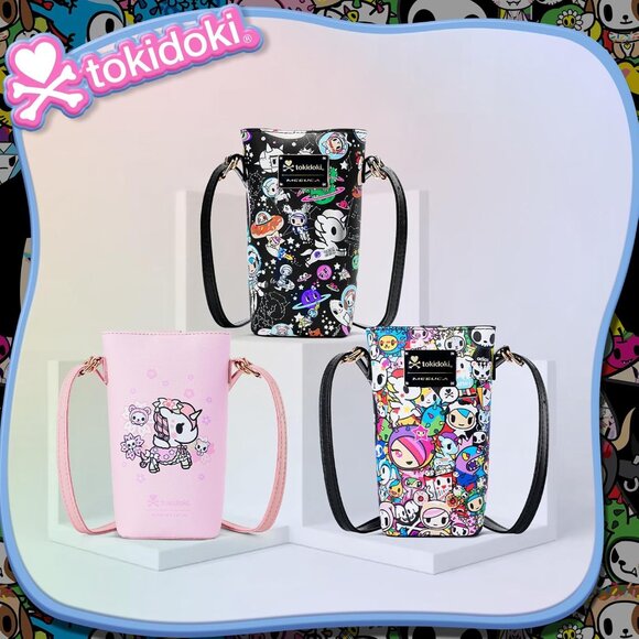 Leather Crossbody Bag Women's Adjustable Phone Pouch Shoulder Purse Multicolor - Picture 6 of 8